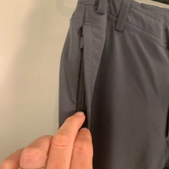 Mack Weldon dark grey athletic men’s joggers with zipper pockets size large - Picture 3 of 13